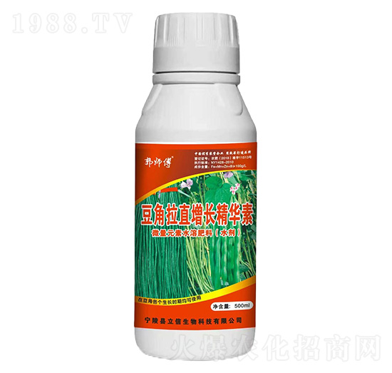 豆角拉直增長精華素-郭師傅-立信生物